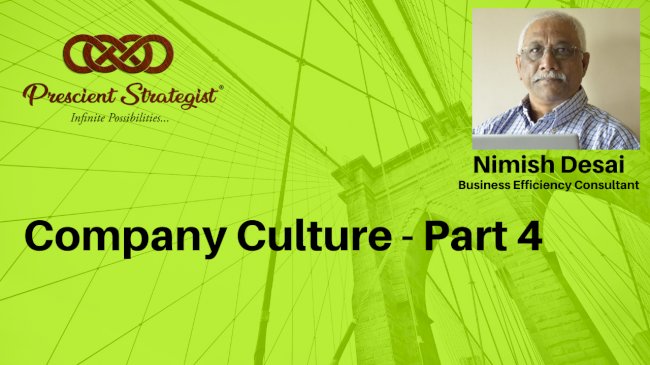 Company Culture - Part 4